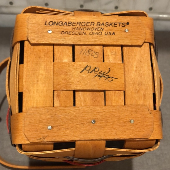 🧺LONGABERGER WOVEN TRADITIONS LARGE PEG BASKET 🧺 - Picture 5 of 7